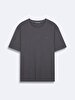 Bleached Crew Neck Grey T-shirt