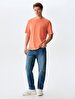Crew Neck Basic Short Arm Regular Red T-shirt