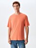 Crew Neck Basic Short Arm Regular Red T-shirt