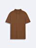 Polo Basic Short Arm Regular Brown T-shirt