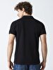 Polo Basic Short Arm Regular Black T-shirt
