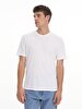 Crew Neck Basic Short Arm Regular White T-shirt