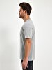 Crew Neck Basic Short Arm Regular Grey T-shirt