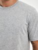 Crew Neck Basic Short Arm Regular Grey T-shirt