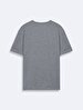 Crew Neck Basic Grey T-shirt