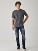 Crew Neck Basic Short Arm Regular Anthracite T-shirt