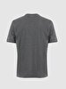 Crew Neck Basic Anthracite T-shirt