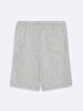 Contrast Print Grey Shorts