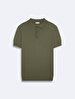 Short Sleeve Polo Knitwear Green Pullover