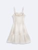 Basic Spaghetti Strap White Dress