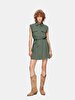 Basic Sleeveless Green Dress