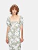 Basic Flower Print Woven Dress