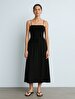 Basic Midi Black Skirt