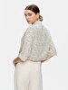 Basic Flower Print Woven Shirt