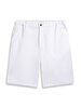 Basic Midi Regular Gabardine White Shorts