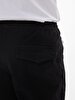 Jogger Gabardine Black Trousers