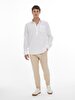Düz Paça Linen Look Beige Trousers