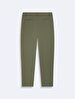 Gabardine Regular Green Trousers