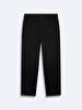 Basic Gabardine Regular Black Trousers