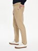 Basic Gabardine Regular Beige Trousers