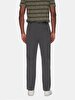 Straight Leg Gabardine Antracite Trousers