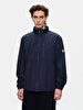 Long Sleeve With Hood Navy Jacket