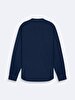 Regular Long Sleeve Navy Shirt