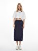 Short Sleeve Crew Neck Surface With Print Crop White T-shirt