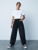 Crop Short Sleeve Crew Neck Basic White T-shirt