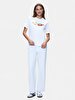 Sign With Print Short Sleeve Regular White T-shirt