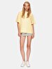 Print With Print Short Sleeve Relaxed Orange T-shirt