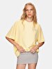Print With Print Short Sleeve Relaxed Orange T-shirt