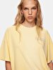 Print With Print Short Sleeve Relaxed Orange T-shirt