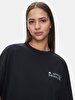 Print With Print Short Sleeve Relaxed Black T-shirt