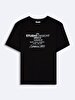 Crew Neck Short Sleeve Regular Black T-shirt