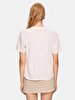 Crew Neck Short Sleeve Regular White T-shirt