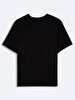 Crew Neck Short Sleeve Regular Black T-shirt