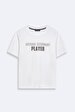 Print With Print White T-shirt