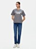 Print With Print Grey T-shirt