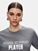 Print With Print Grey T-shirt