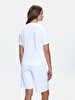Print With Print Short Sleeve Regular White T-shirt