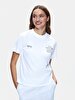 Print With Print Short Sleeve Regular White T-shirt
