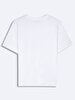 Print With Print Short Sleeve White T-shirt