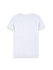 Short Sleeve Basic Crew Neck Slim White T-shirt