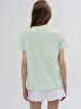 Sign With Print Short Sleeve Regular Green T-shirt