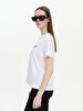 Sign With Print Short Sleeve Regular White T-shirt