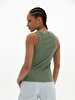 Spaghetti Strap Crew Neck Grey Athlete