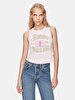 Print Crew Neck Pink Athlete