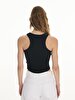 Print Halter Collar Black Athlete