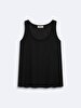 Regular Wide Collar Oversized Black Athlete